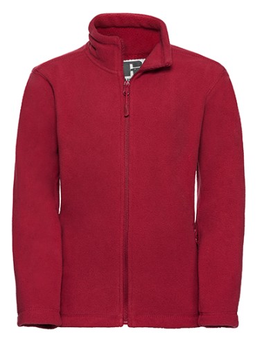 RUS-0R870B0-Kids Full Zip Outdoor Fleece